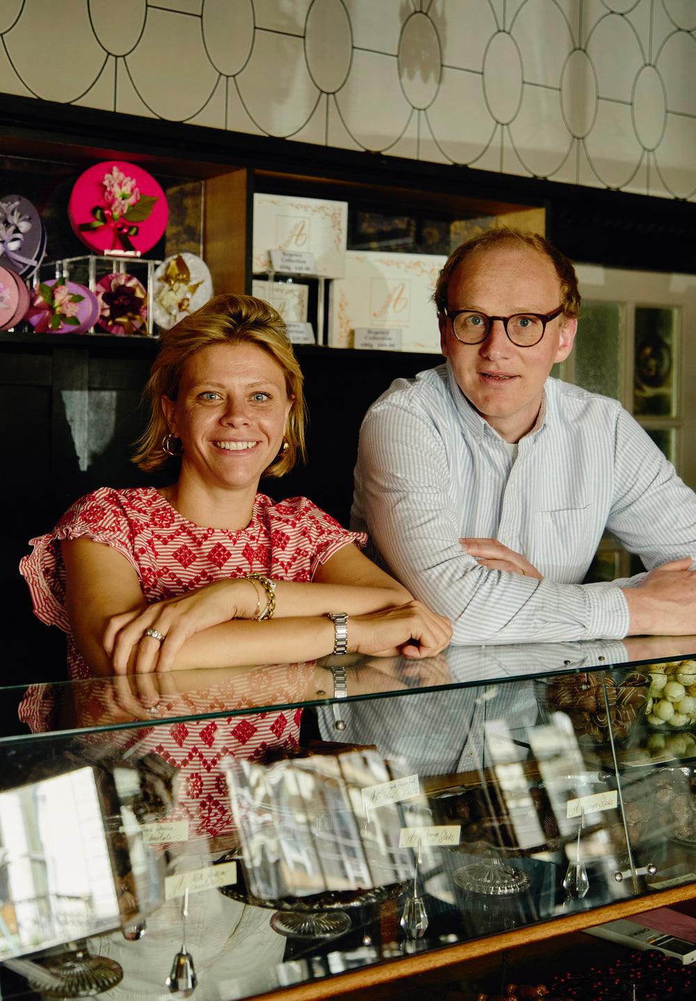 Alice and William Crone at Audrey’s in Hove, approximately June 2025. Photography: Becca Jones.